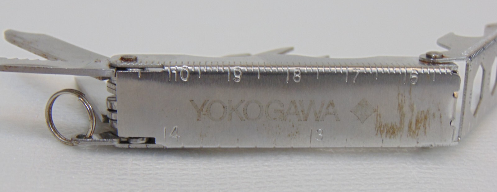 Coast Micro Multi-tool Yokogawa Advertising Fish Tool 9 Tools Silver Keyring