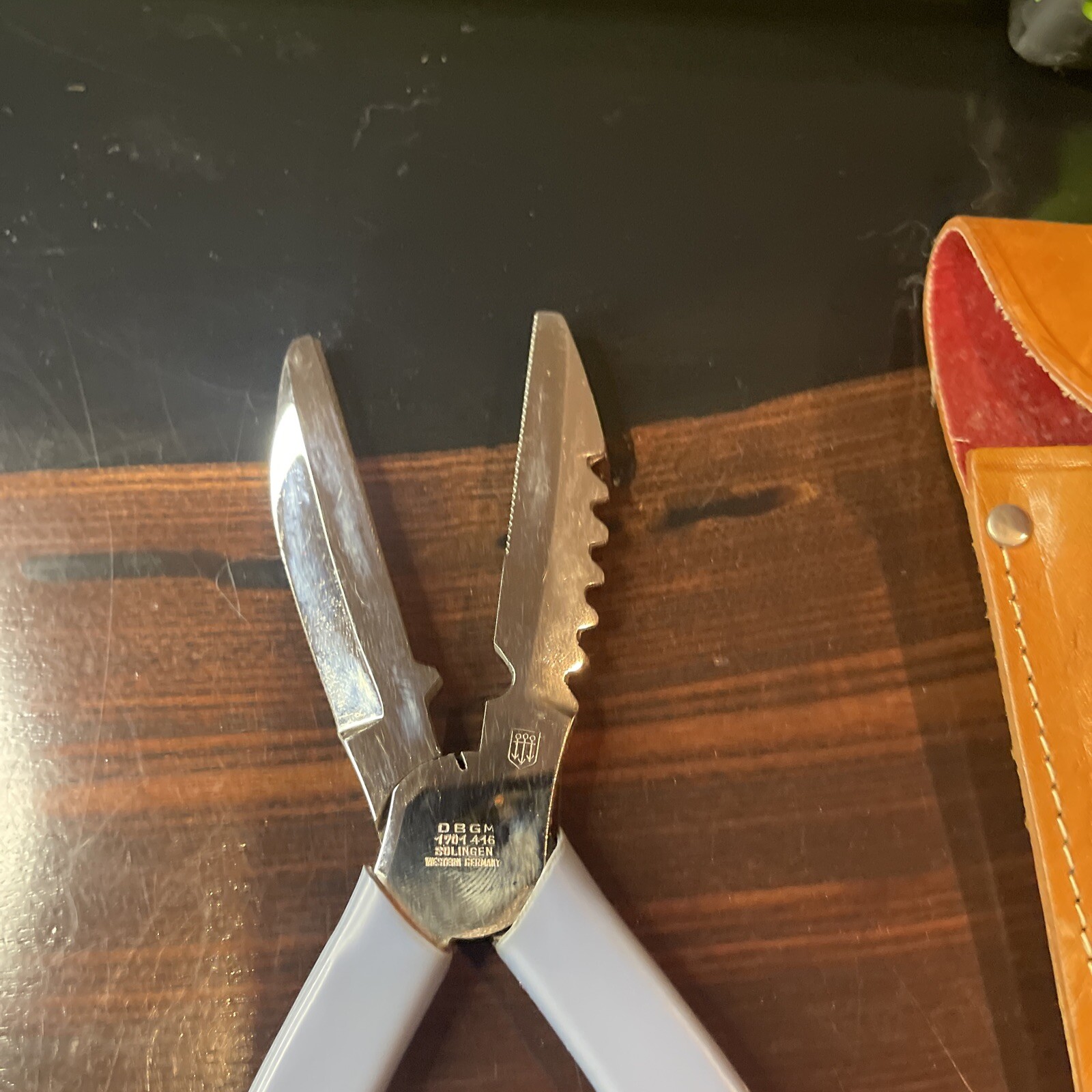 Vintage hand tool multi tool DBGM Solingen west german with sheath