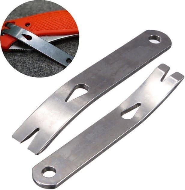 Mini Stainless Steel Pocket Pry Bar Crowbar Multifunction EDC Tool Bushcraft …