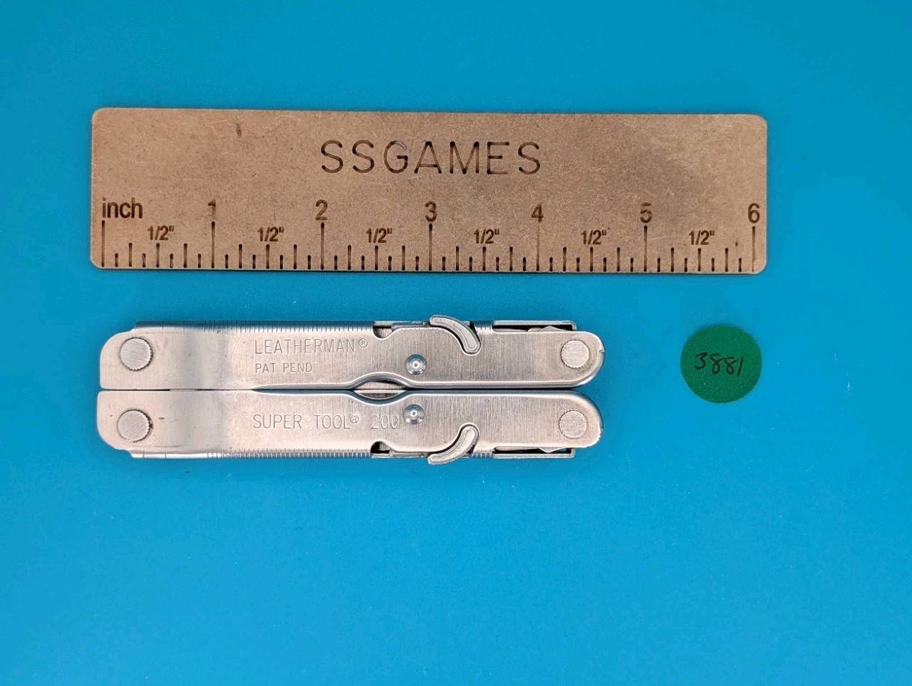 Vintage LEATHERMAN Super TOOL 200 Multi Tool! 04/02 Date Stamp!