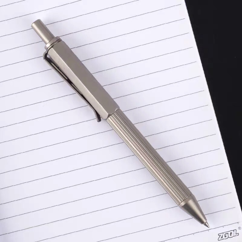 Titanium Alloy Mini Portable Pen Collectible Write Signature EDC Multi-Tool Pen