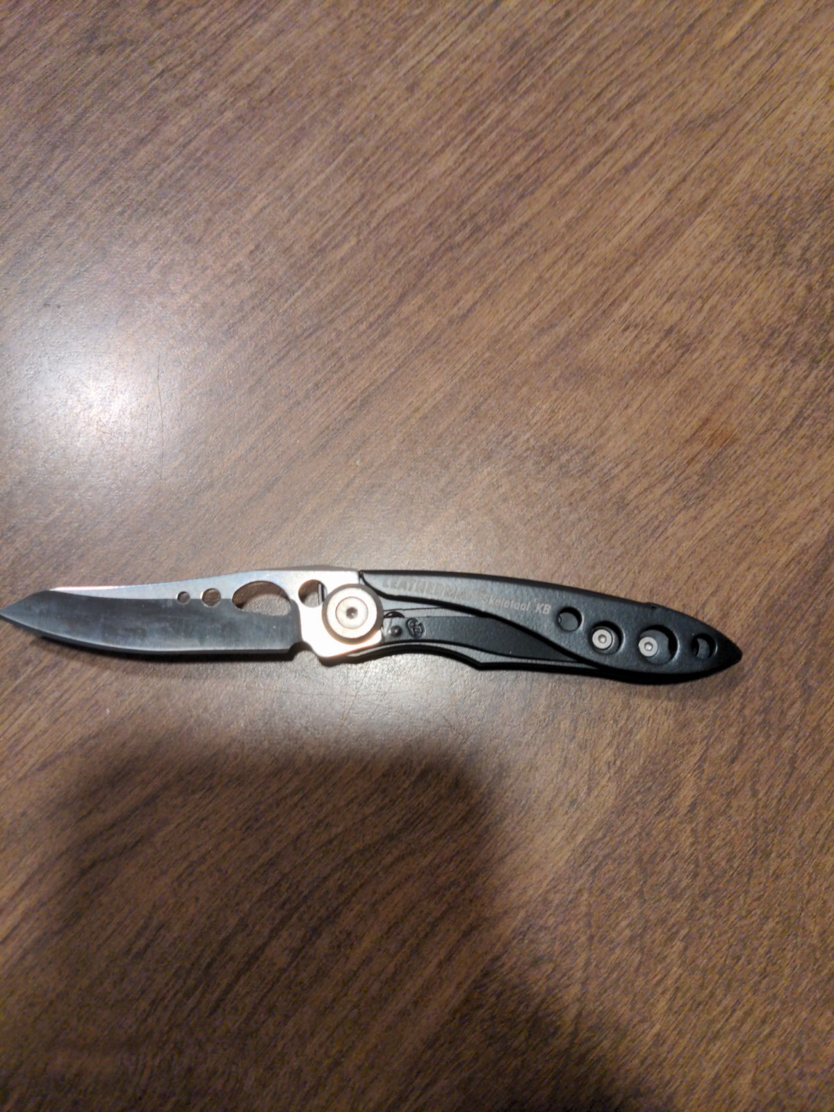 Leatherman Skeletool KB Folding Knife USA With Bottle Opener