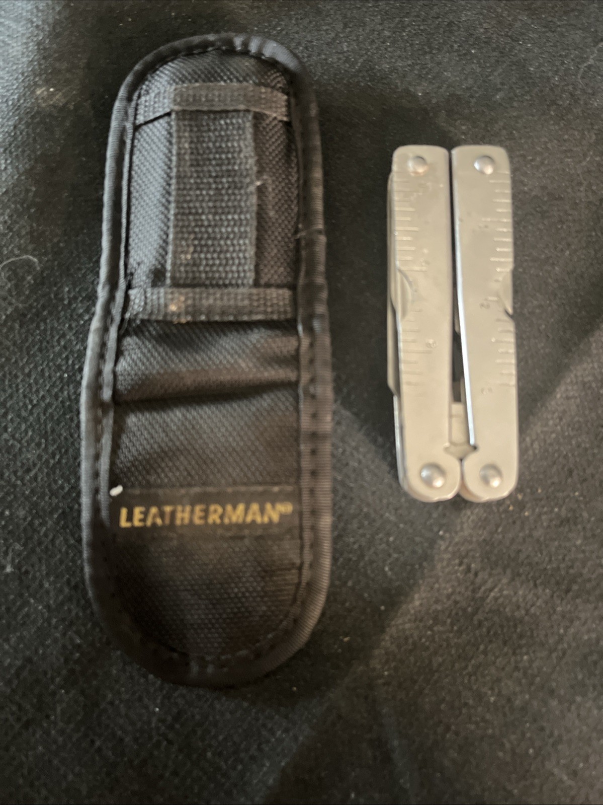 Winchester Stainless Steel Multi-Tool Pliers Serrated Knife Sheath 4 1/2”