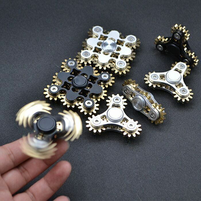 EDC Fingertip Gyroscope Decompression Spinning Top Gearwheel Boy Adult Toy Gyro