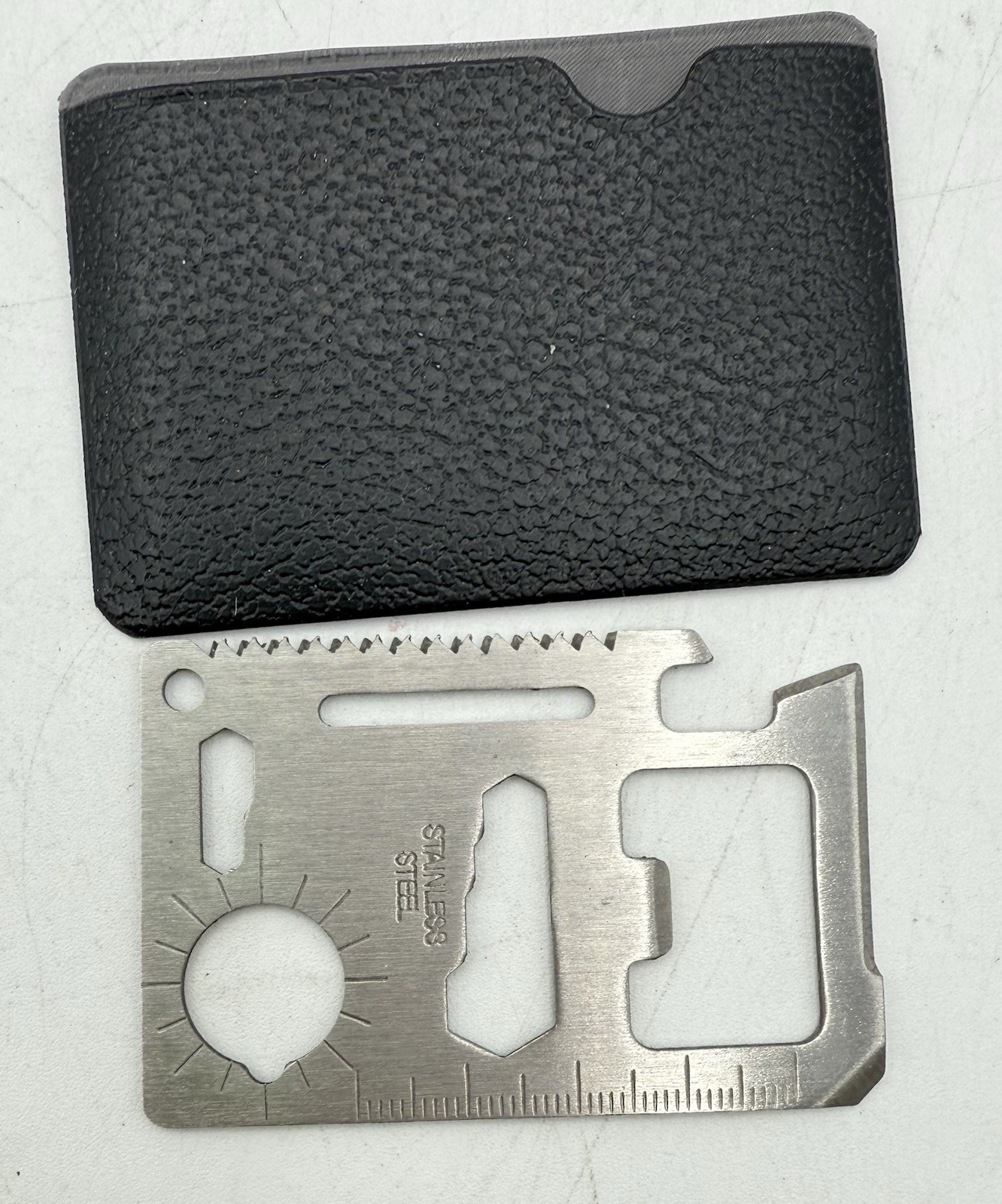 11-IN-1 Multi Function Survival Pocket Card Tool Outdoor Camping Emergency Gear
