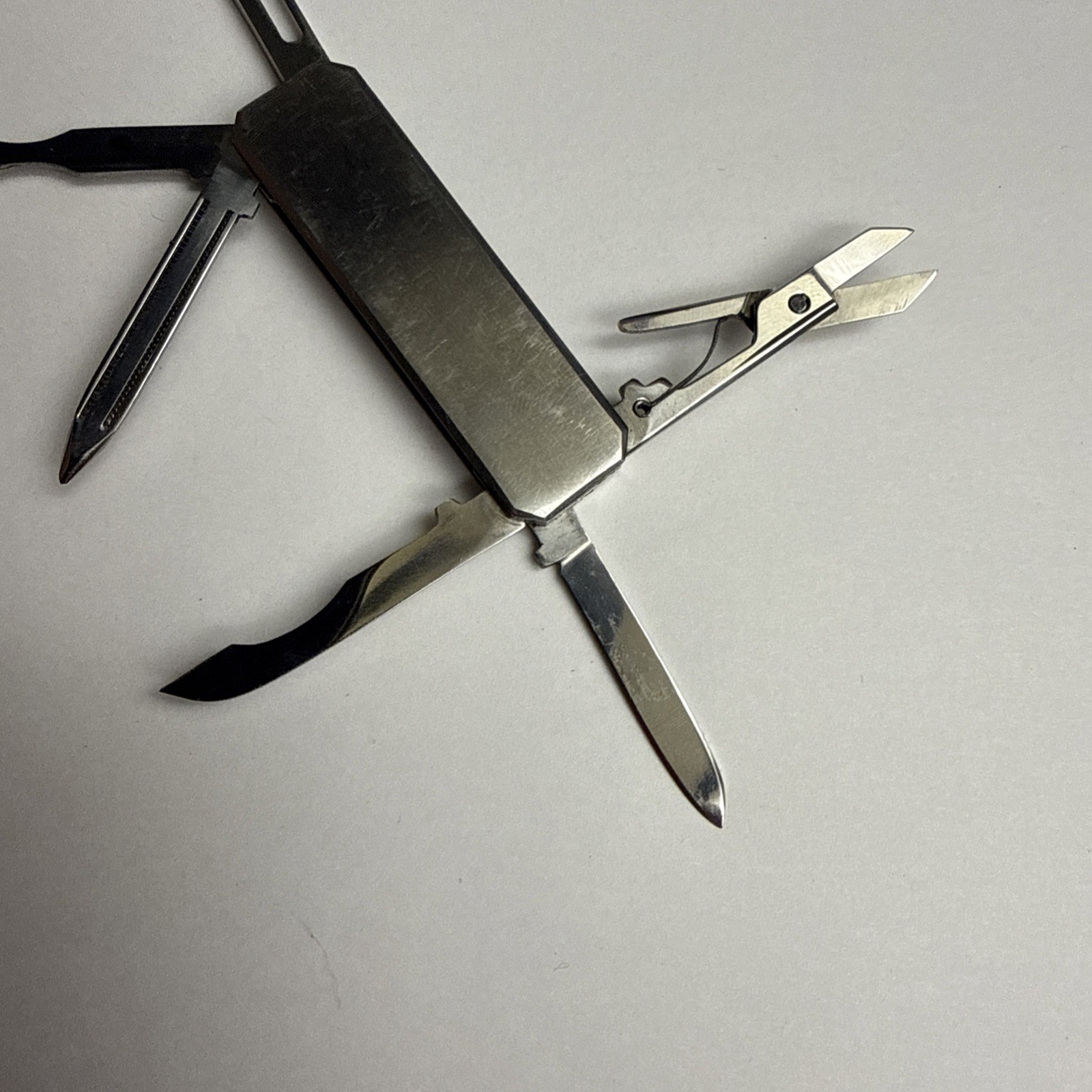 Studio Italy Rostfre Regdes Small Thin Mini Multi-Tool Pocket Knife Scissors Lot