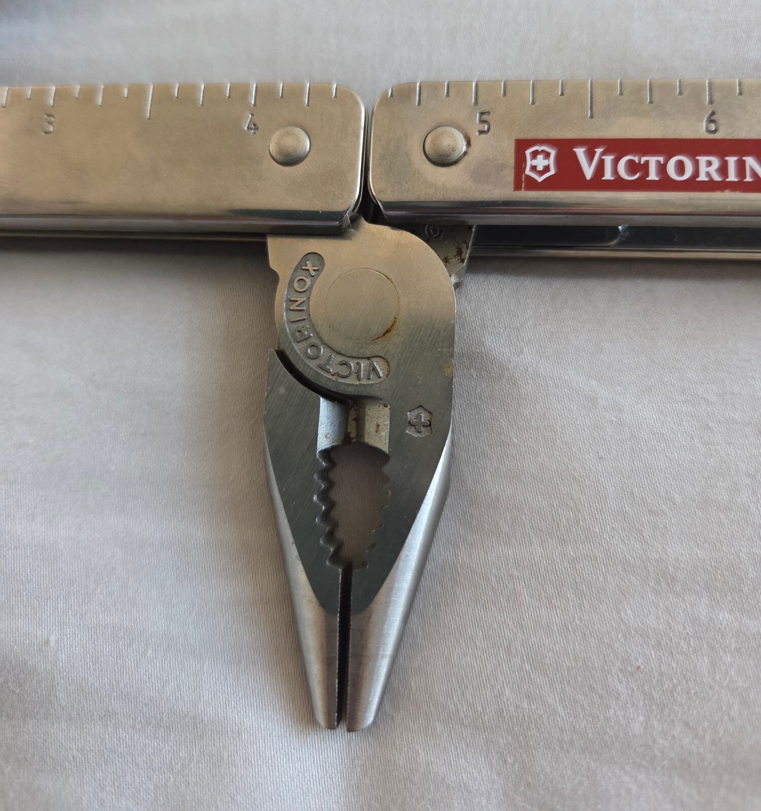 Vtg Victorinox SwissTool Pat Pend Swiss Army Knife Multi Tool Plier with Sheath