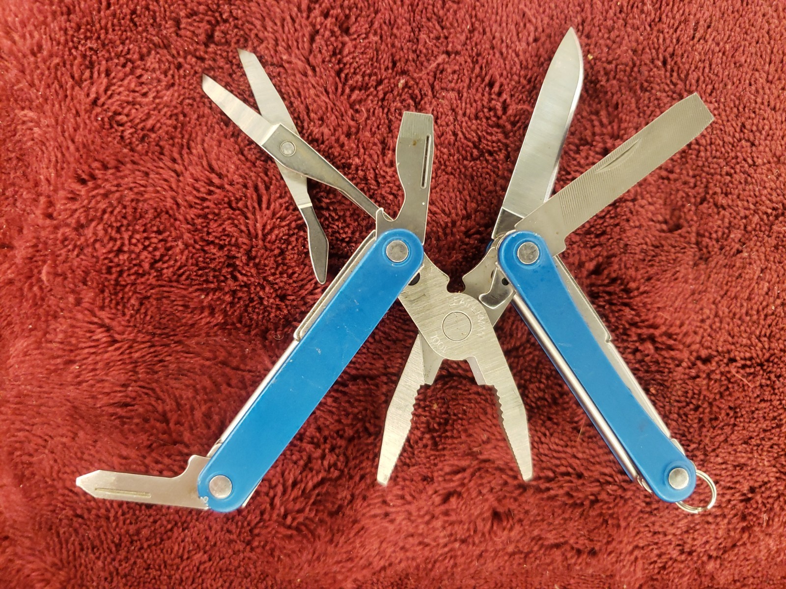 🔪🔪 Leatherman Squirt PS4 Multi-Tool Blue Keychain