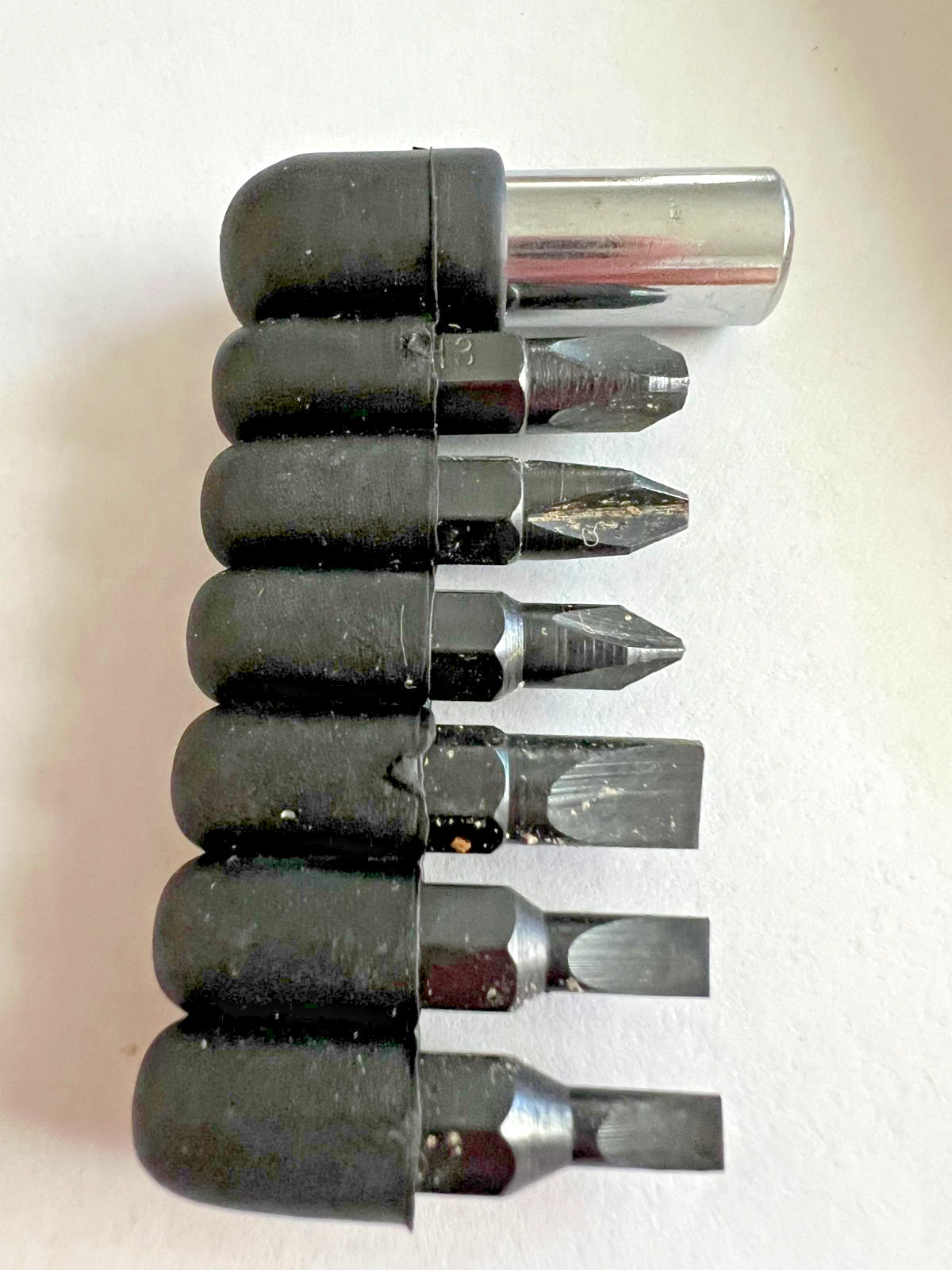 DEWAR’S Leatherman Type Stainless Steel Multi Tool * 7 Tools Black Belt Case