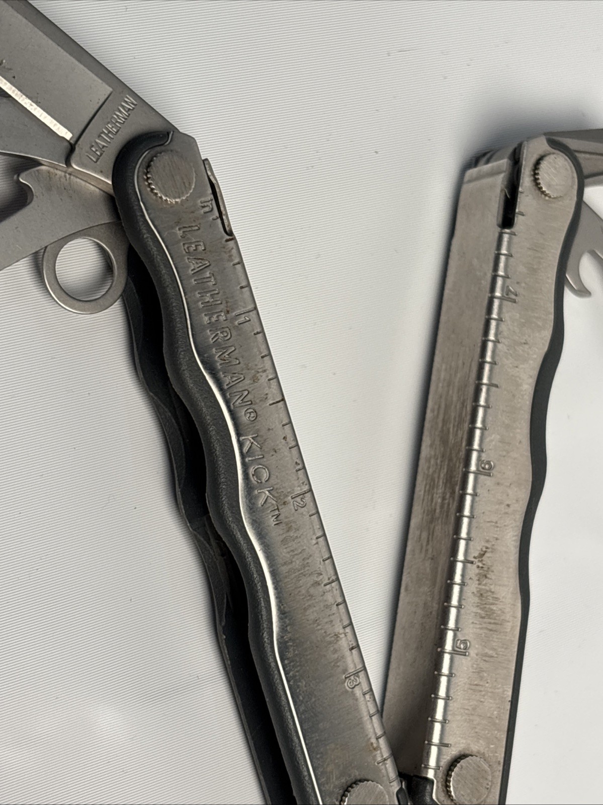 Leatherman Kick Stainless Steel 8 Tool Multi-Tool No Sheath Vintage