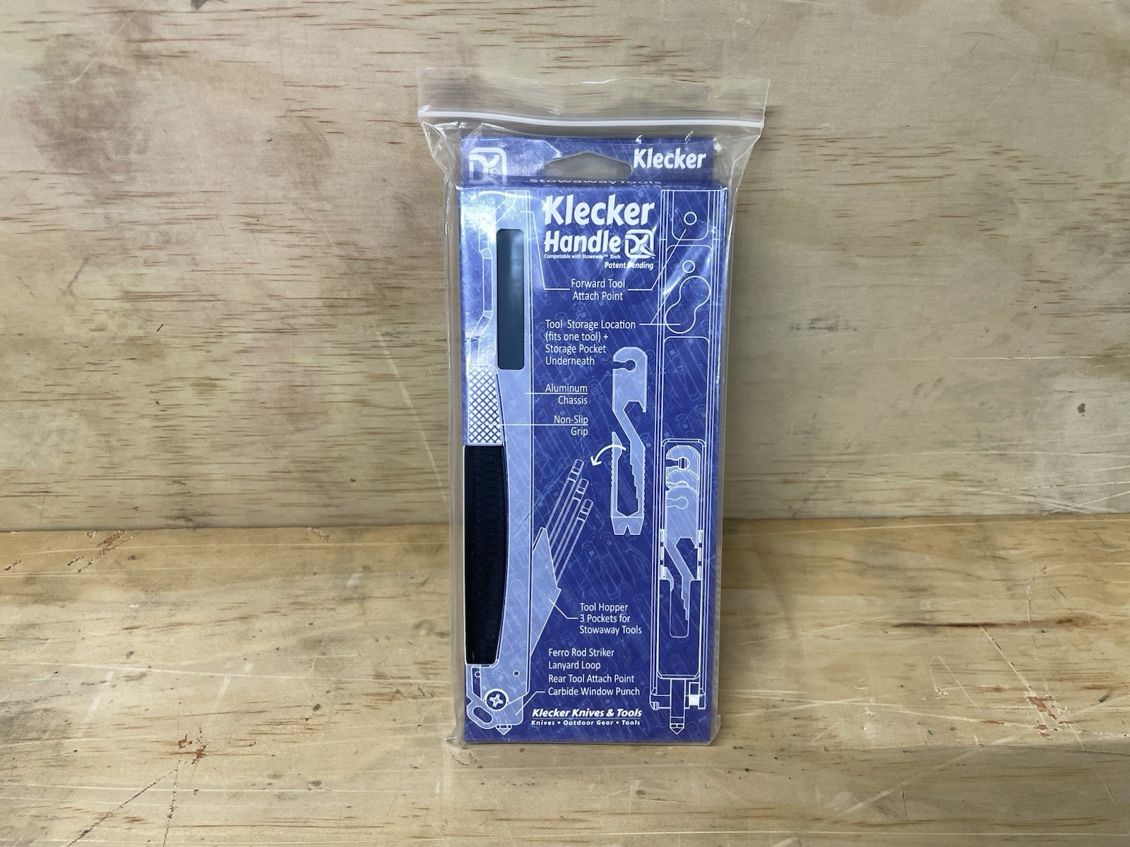 Klecker Knives Stowaway KDC Tool Handle 7.5″ Fits All Klecker Daily Carry Tools