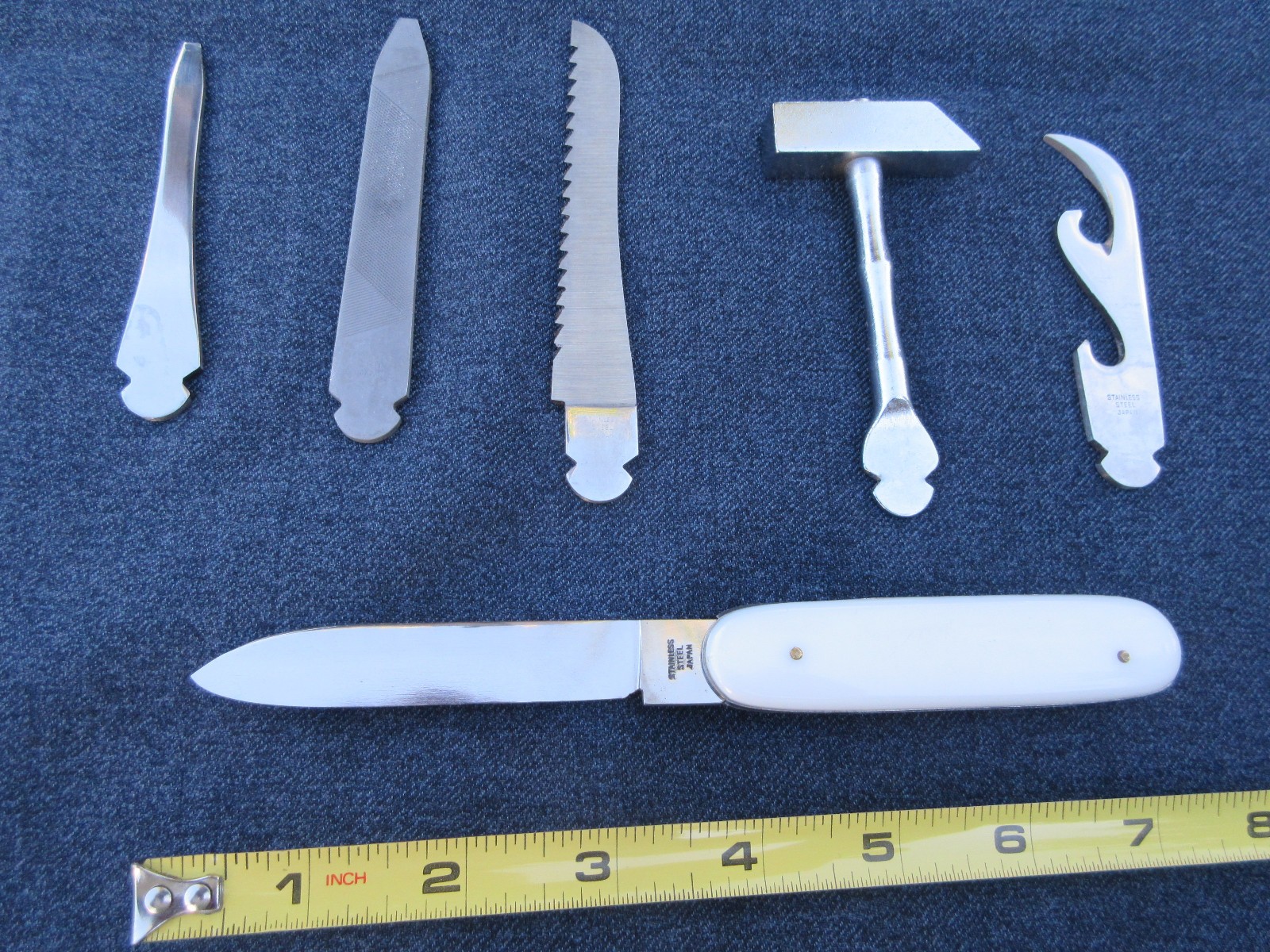 Multi tool handle with 7 tools-Made in Japan