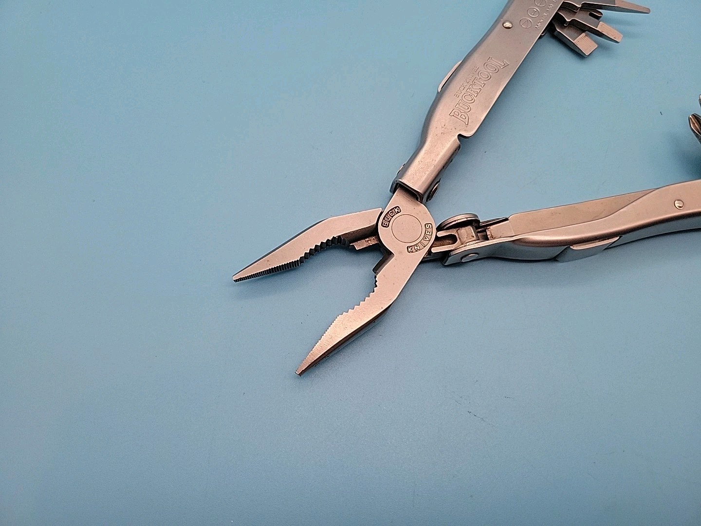 Buck Knives BUCKTOOL 360 Buck Knives – Pliers – Retired – Silver – USA