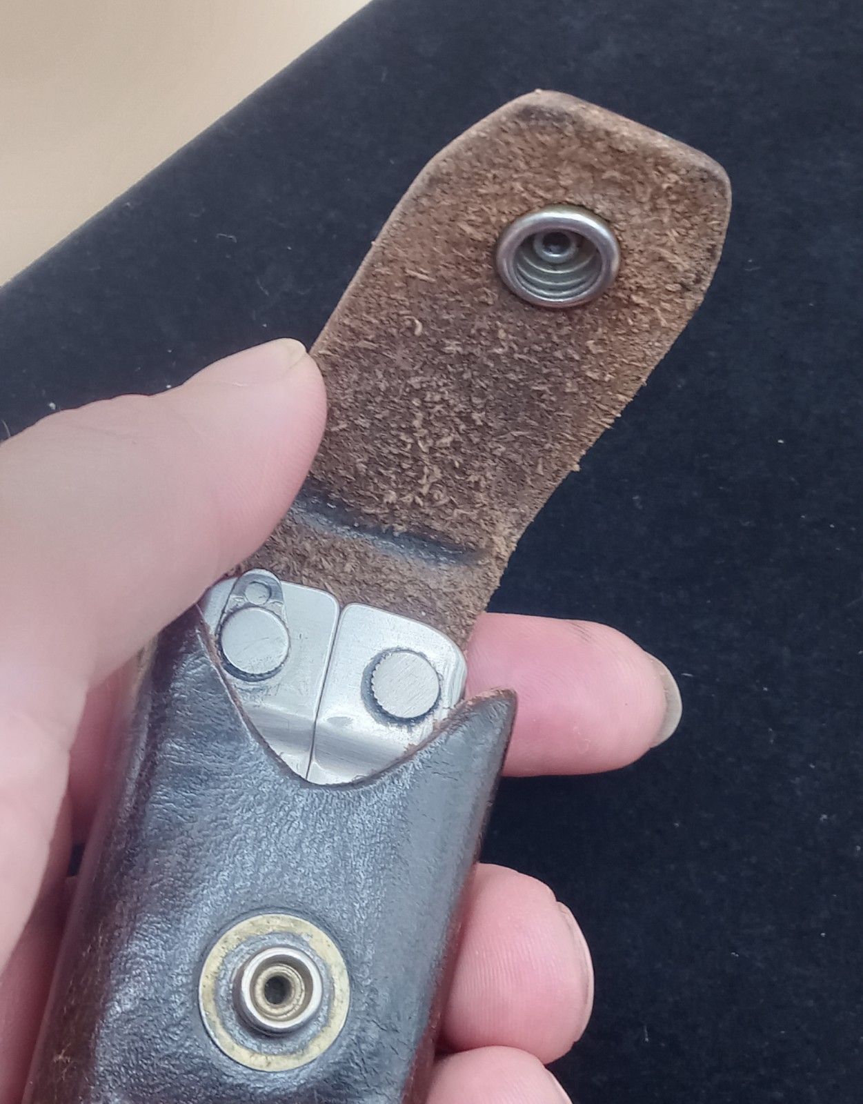 Vintage Leatherman PST Multi Tool W/ Leather Sheath June 1993 Date Code