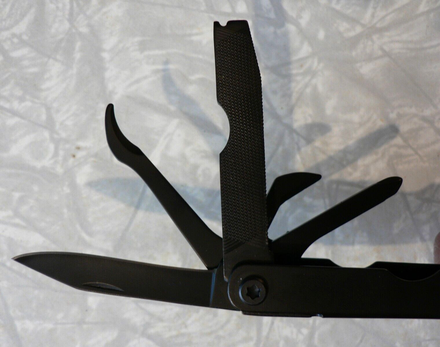 Vintage Schrade Tough Tool Multi-Tool ST1 Series 3 Black Variation with Sheath