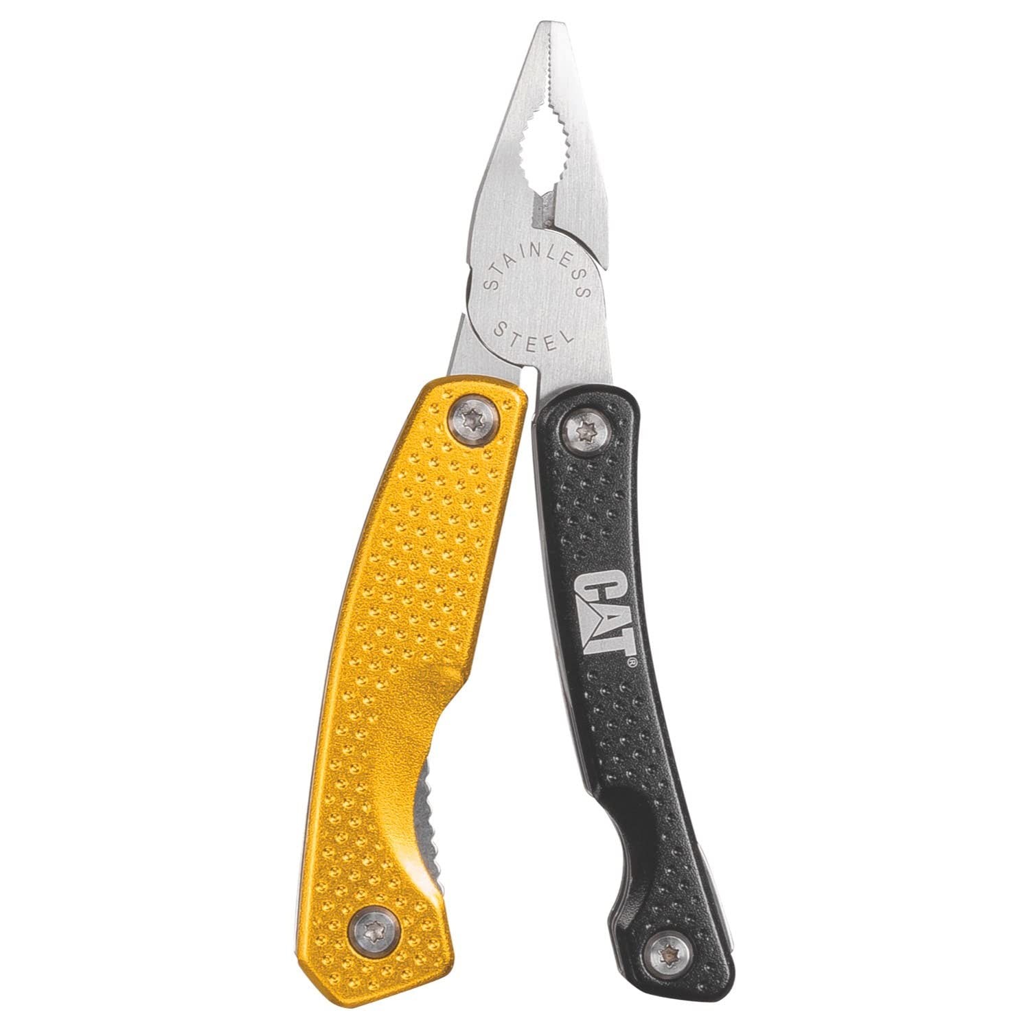 Cat 8-in-1 Multi-Pliers, Black and Yellow Handle, Multi-Function Tool – 980028