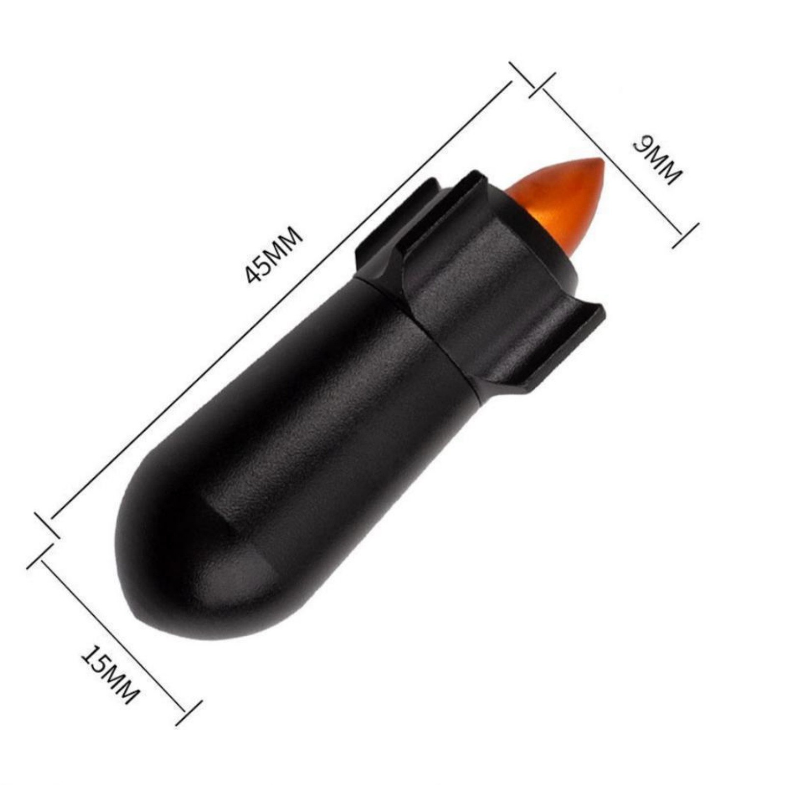 Aluminum Alloy Mini Capsule Container EDC Pill Holder Waterproof Portable