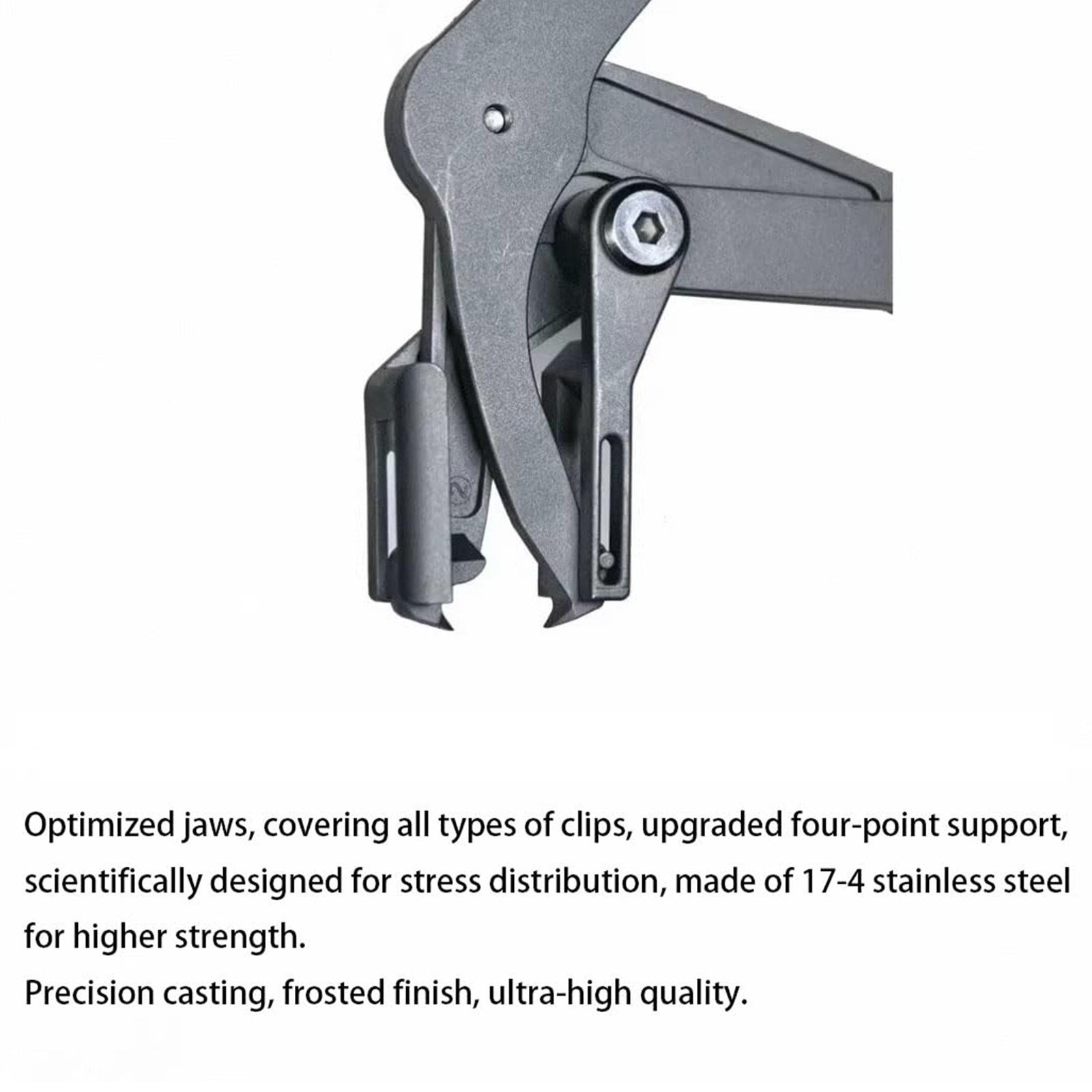 Car Clip Pliers & Trim Removal Tool, Spring-Loaded Fastener Rivet-Remover A