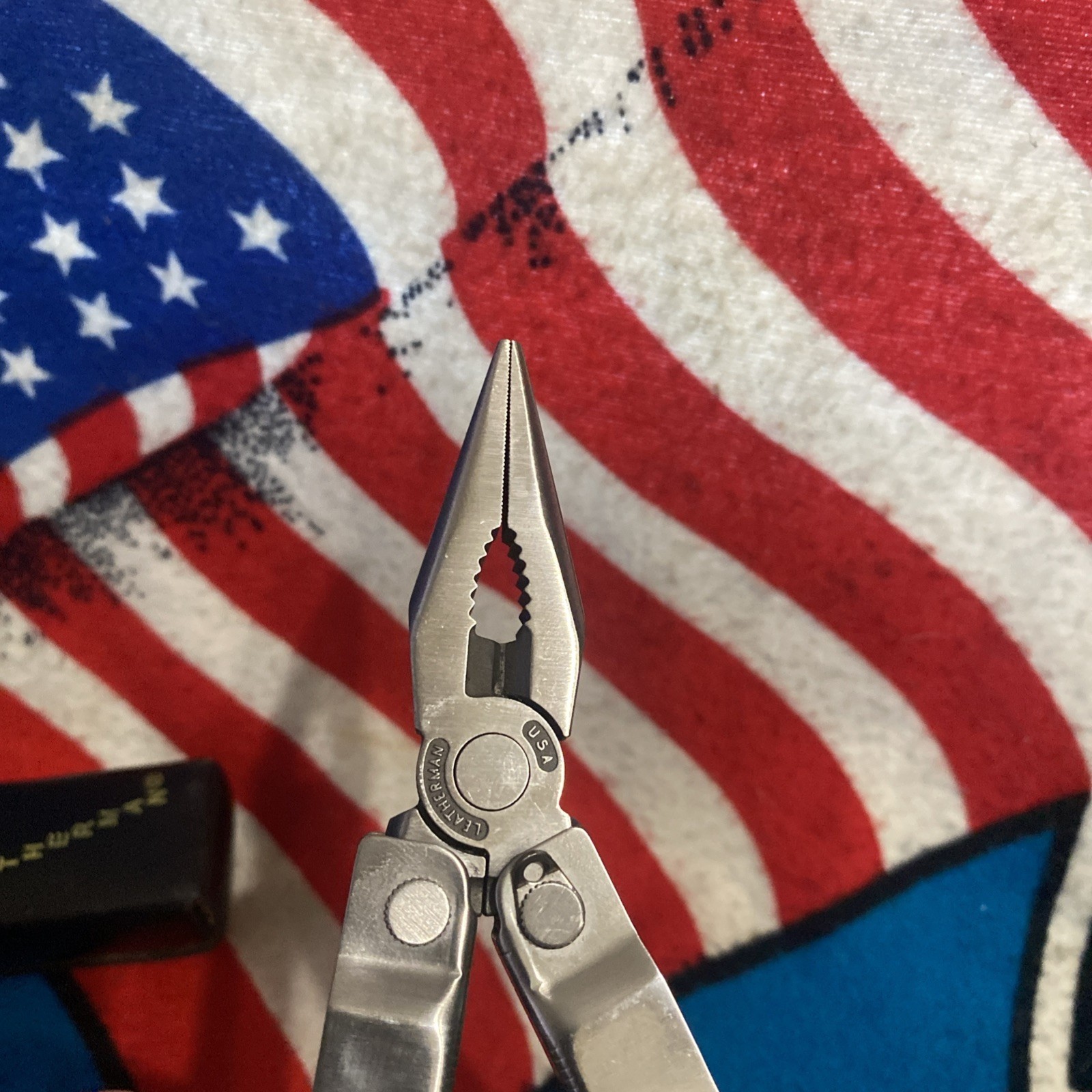 VTG Original Leatherman Multi-Tool Portland OR USA + Leather Sheath 1990’s CLEAN