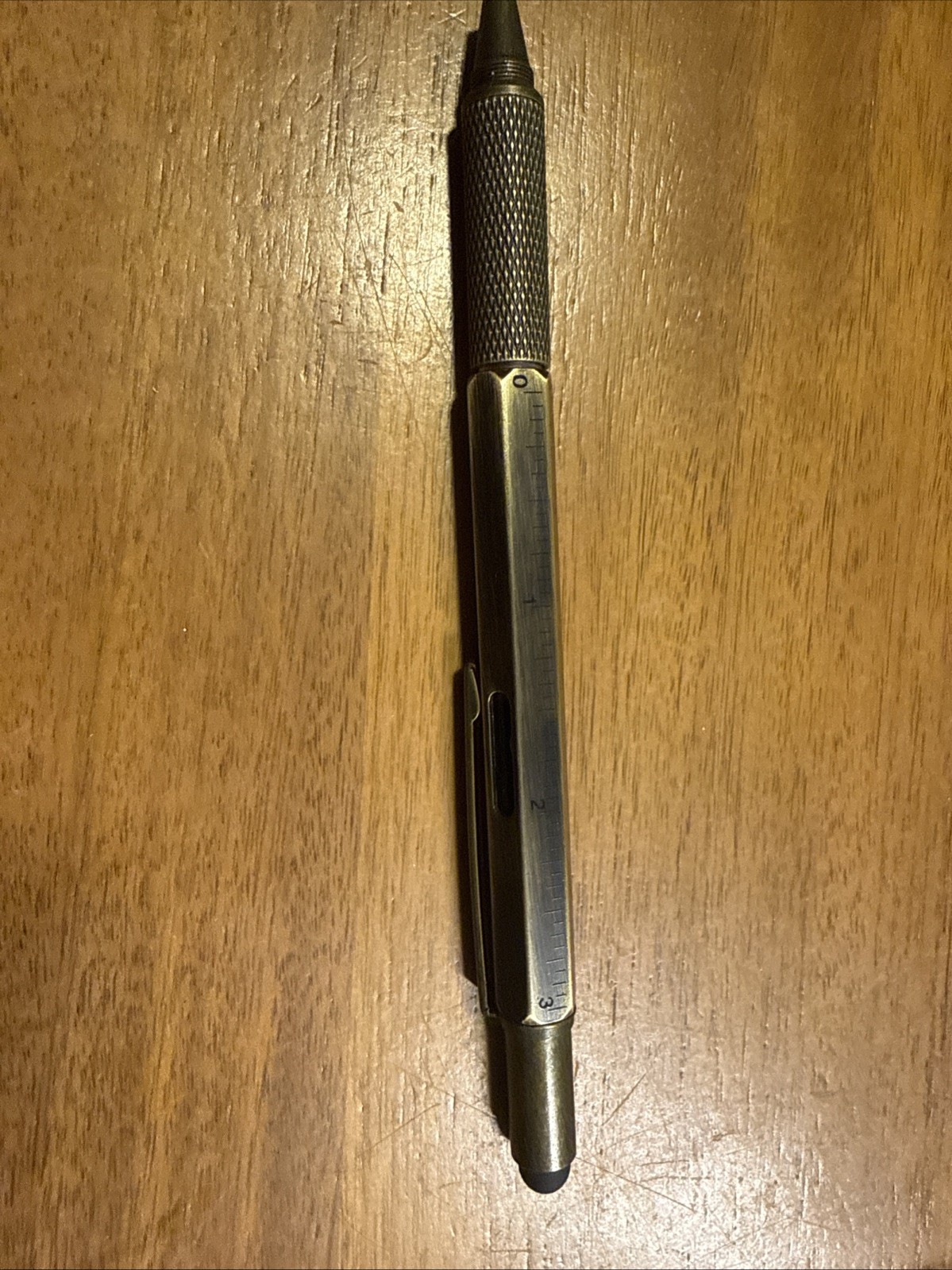 Gentlemen’s Hardware Tooling Pen Multi-Purpose Tool Brass Pen Screwdriver