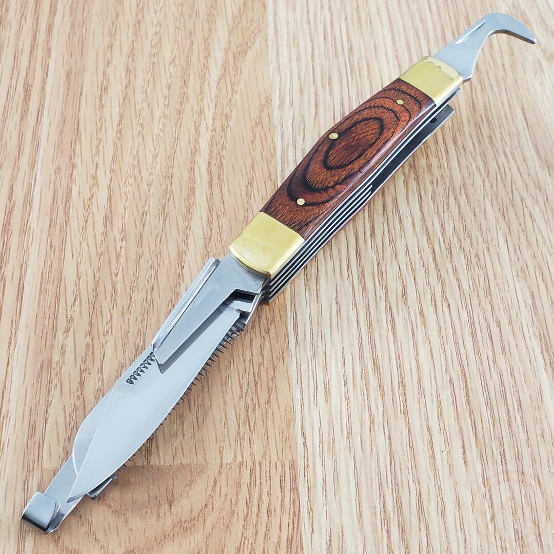 Rite Edge Horseman’s Multitool 5 Tools For Horseman Maintenance Pakkawood Handle