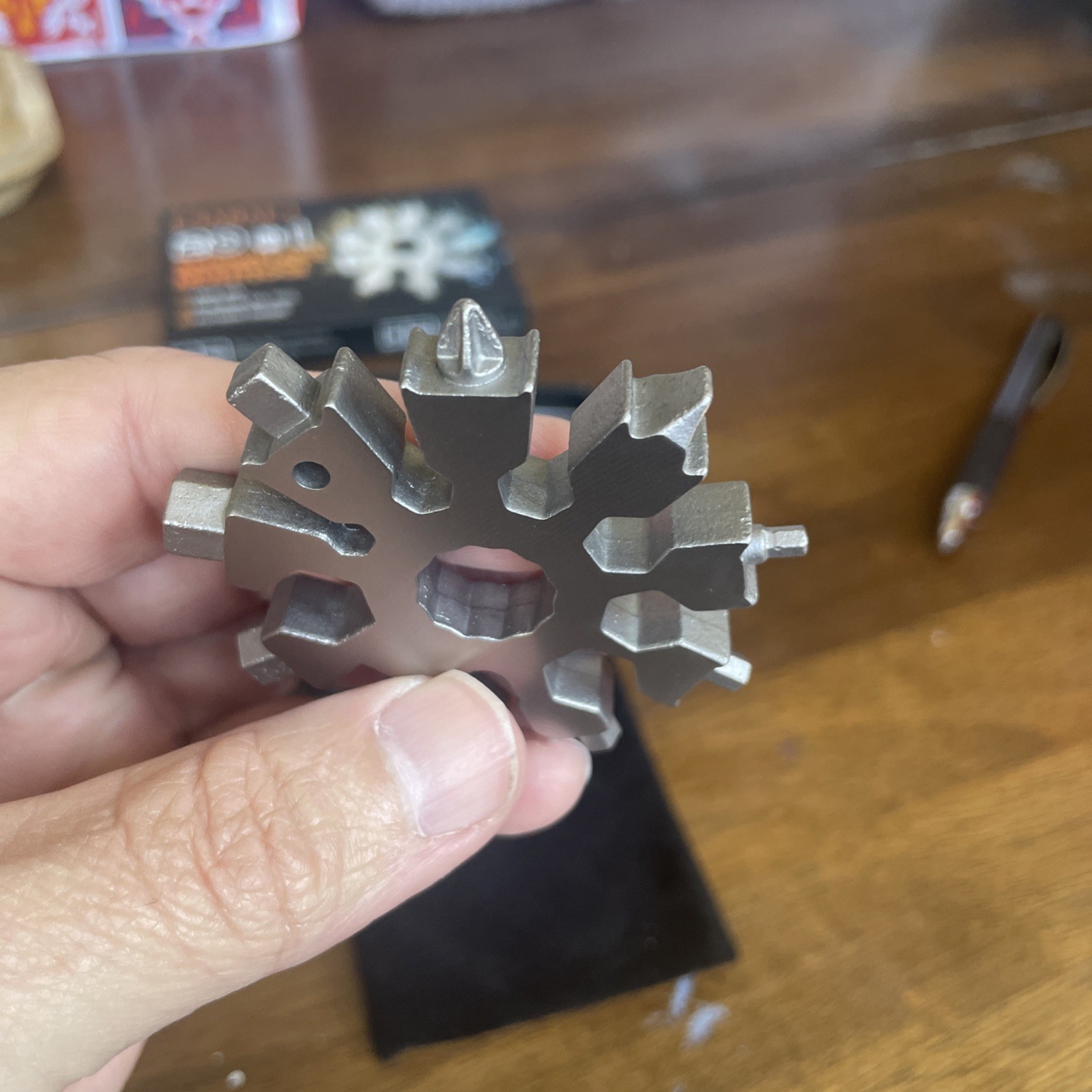 Snowflake 20 In 1 Multitool Stainless Steel Snowflake