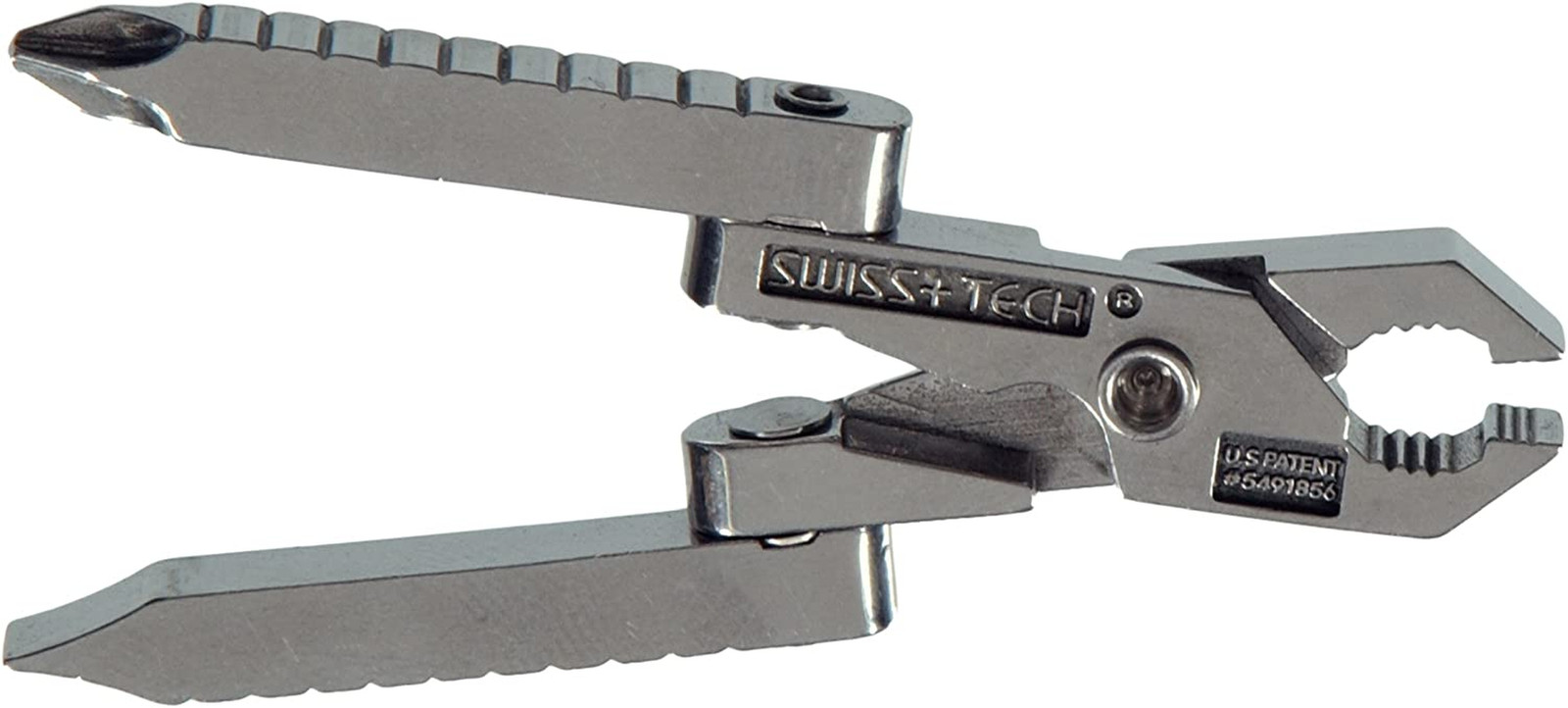 ST50022 Stainless Steel 6-In-1 Key Chain Multi Tool, Polished Finish (Single Pac