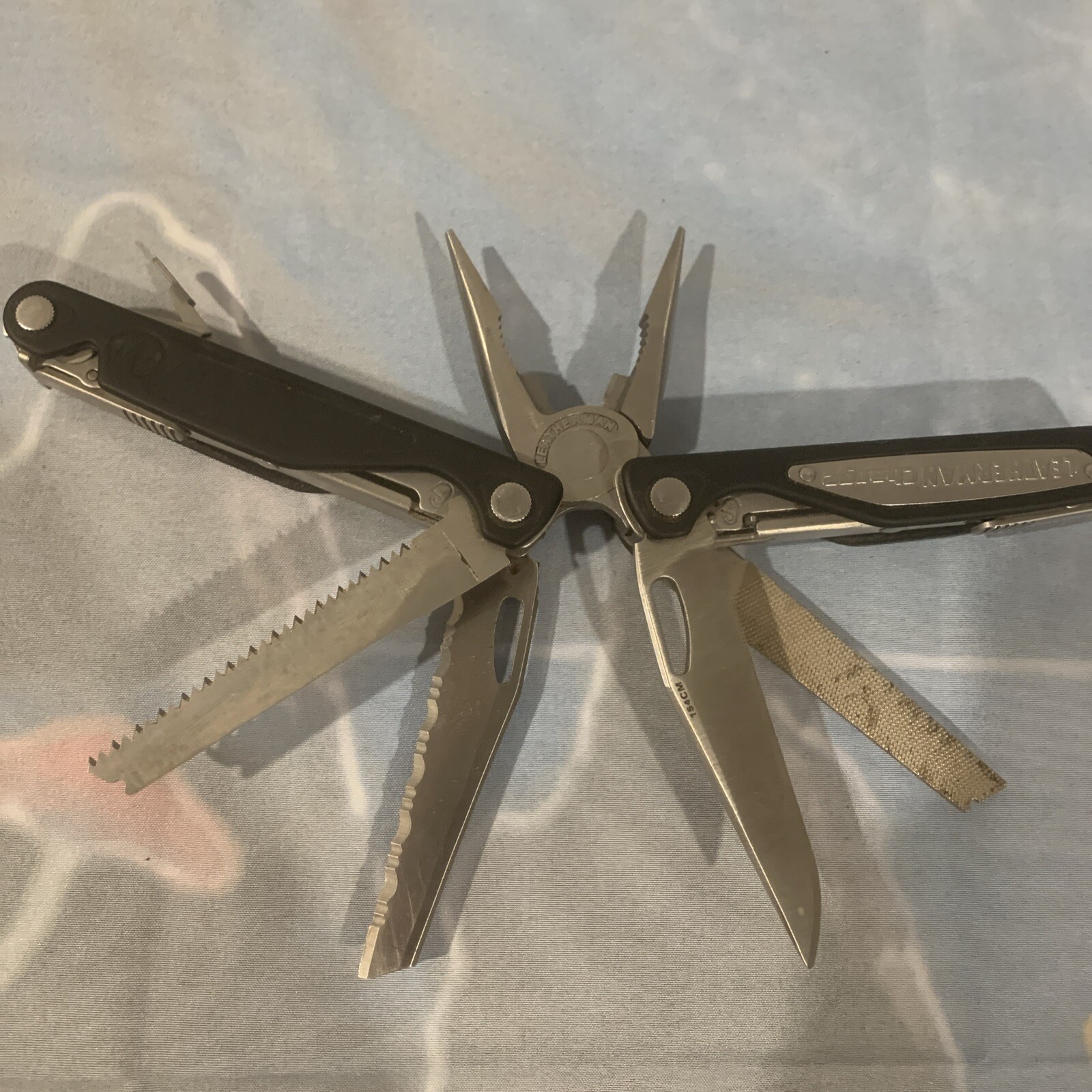 Leatherman Charge AL Multi-Tool Knife Plier Color Black W Black Nylon Shealth