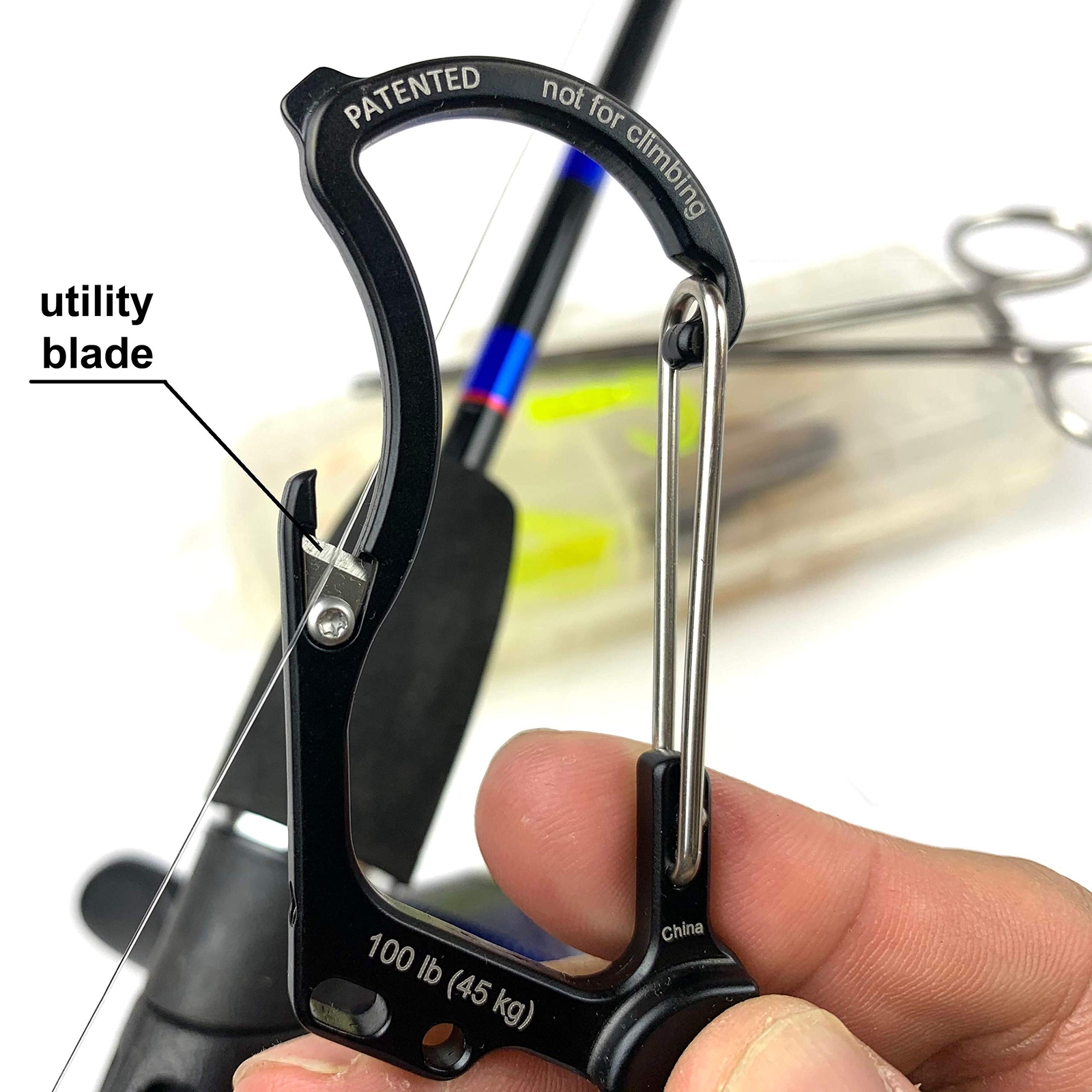 Black Forest 6 in 1 Multitool Firebiner Keychain Carabiner Bottle Opener EDC …