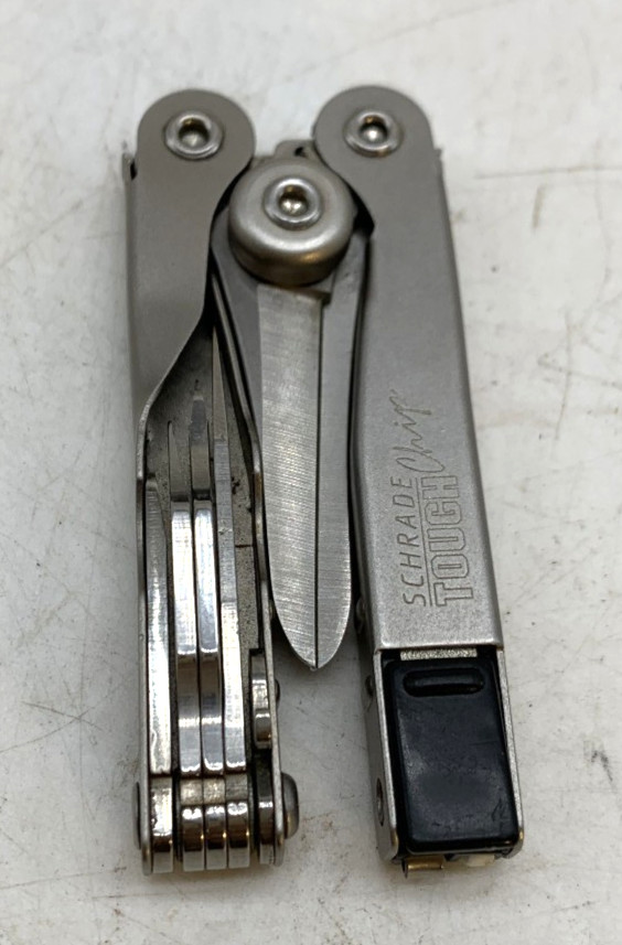 Schrade ST2 Tough Chip Compact Multi-Tool Shears Pocket Knife