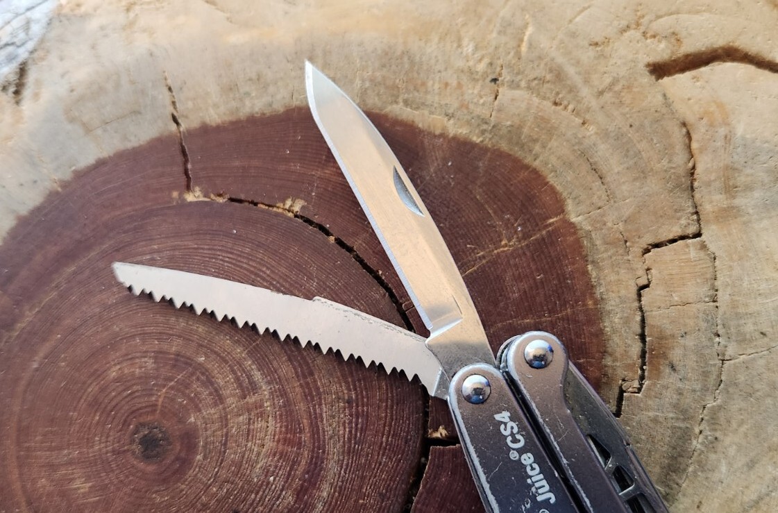 Leatherman Juice CS4 Storm Grey – Pliers Blade Corkscrew – Great Condition – T14