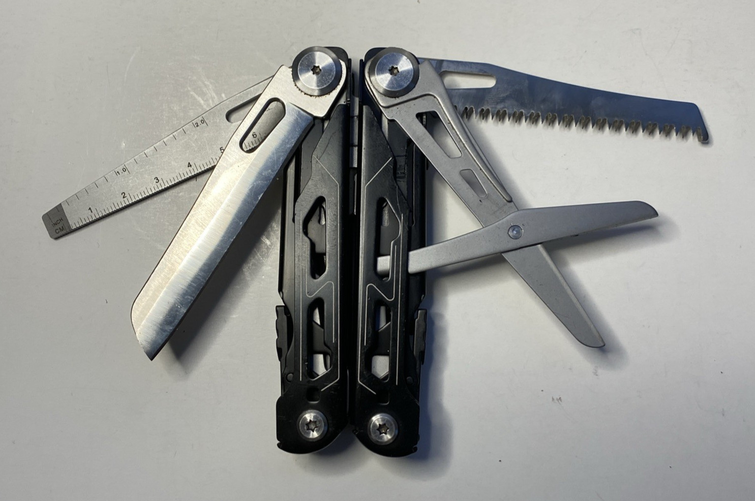 Rush Deer 18-in-1 Multi-Tool Plier Survival Gear Camping Tool w/ Nylon Sheath