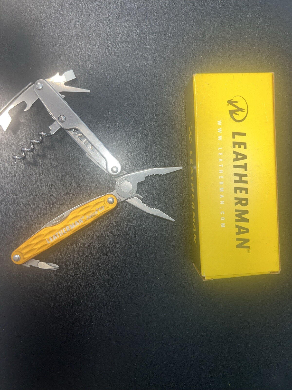 Leatherman Juice C2 831918 Sunrise Yellow Rare Discontinued NIB USA