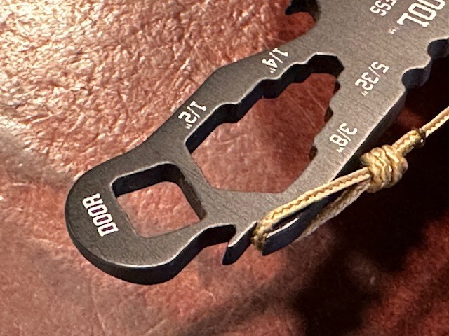 EDC Tool Co MP Field Tool Black Integrated Essentials Common Hex Sizes USA MADE