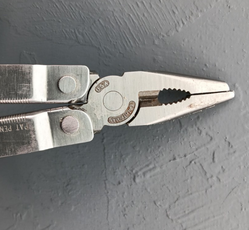 Vtg 1995 Pat Pending LEATHERMAN Super Multi Tool 10 Blade