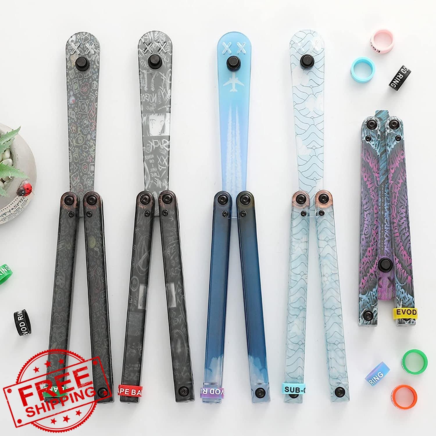 KEEDAS Integral Channel Plastic Handle Multitool Lightweight