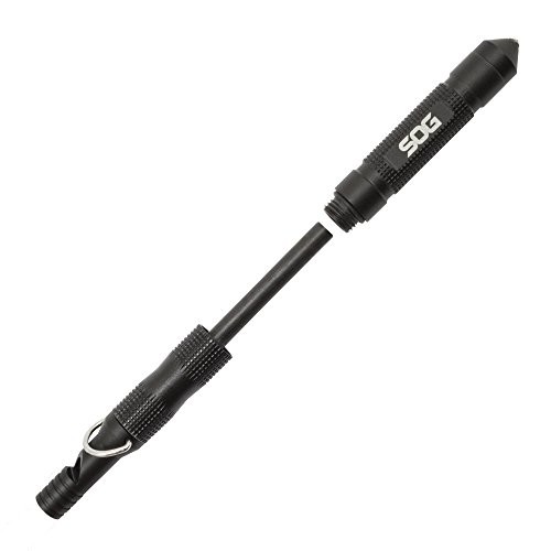 SOG Flint 4.3″ Survival & Defense Portable Compact Tool for Outdoors and