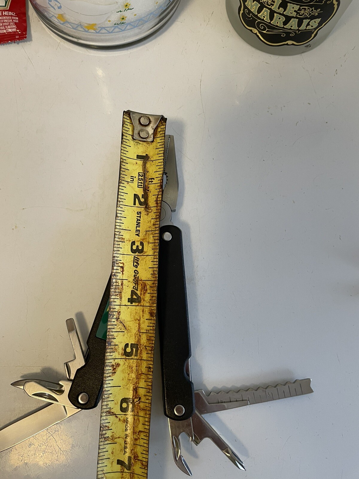 Barlow multi tool. New In Box With Pouch. Sebert Landscaping Logo.