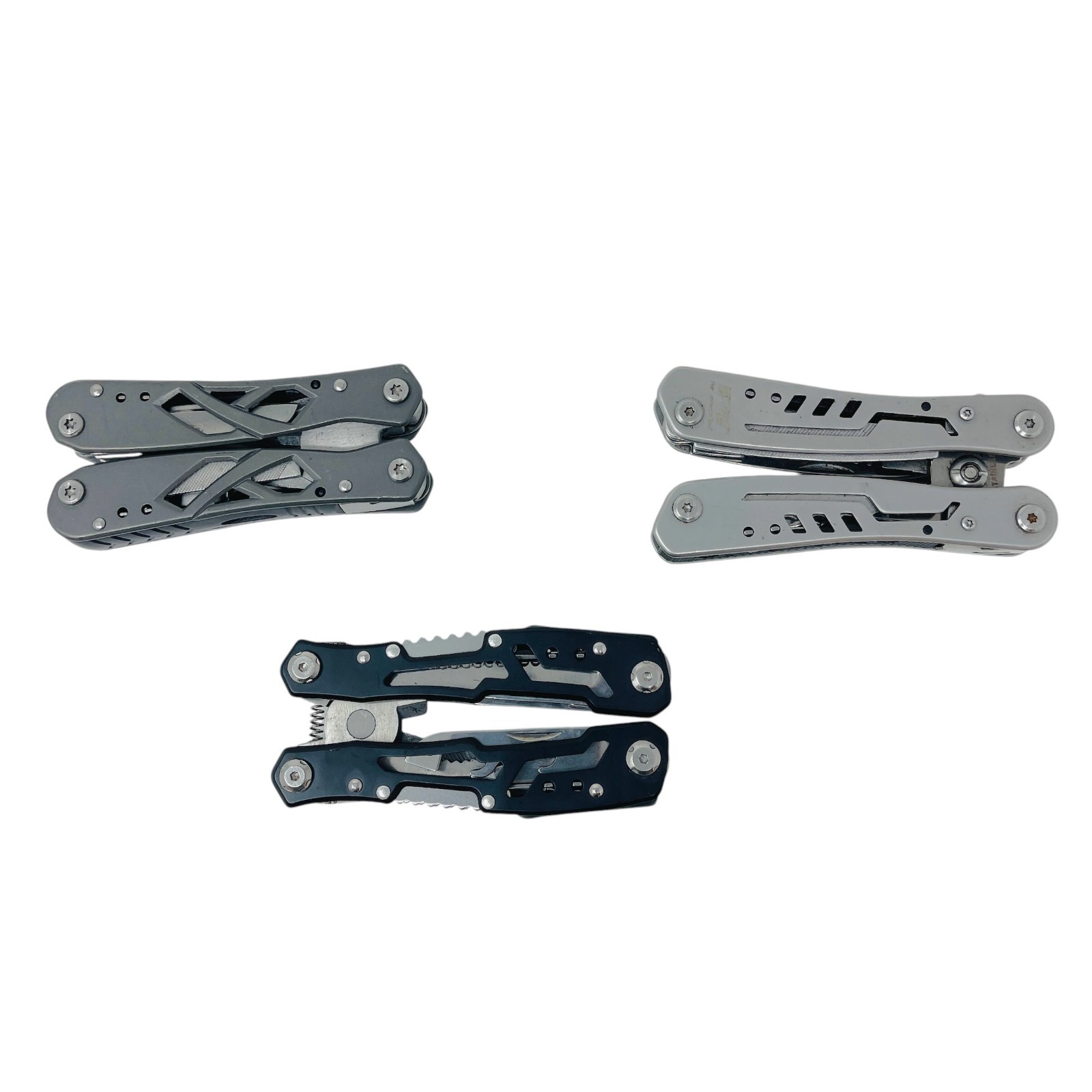 Grand Way & Technician Unbranded Multi-Tool Set w/ Wire Stripper Pliers, 3 Pcs