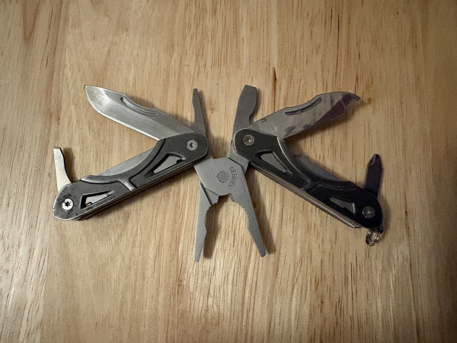 Used Gerber Suspension-P Mini – Nice patina, good Every Day Carry (EDC) addition