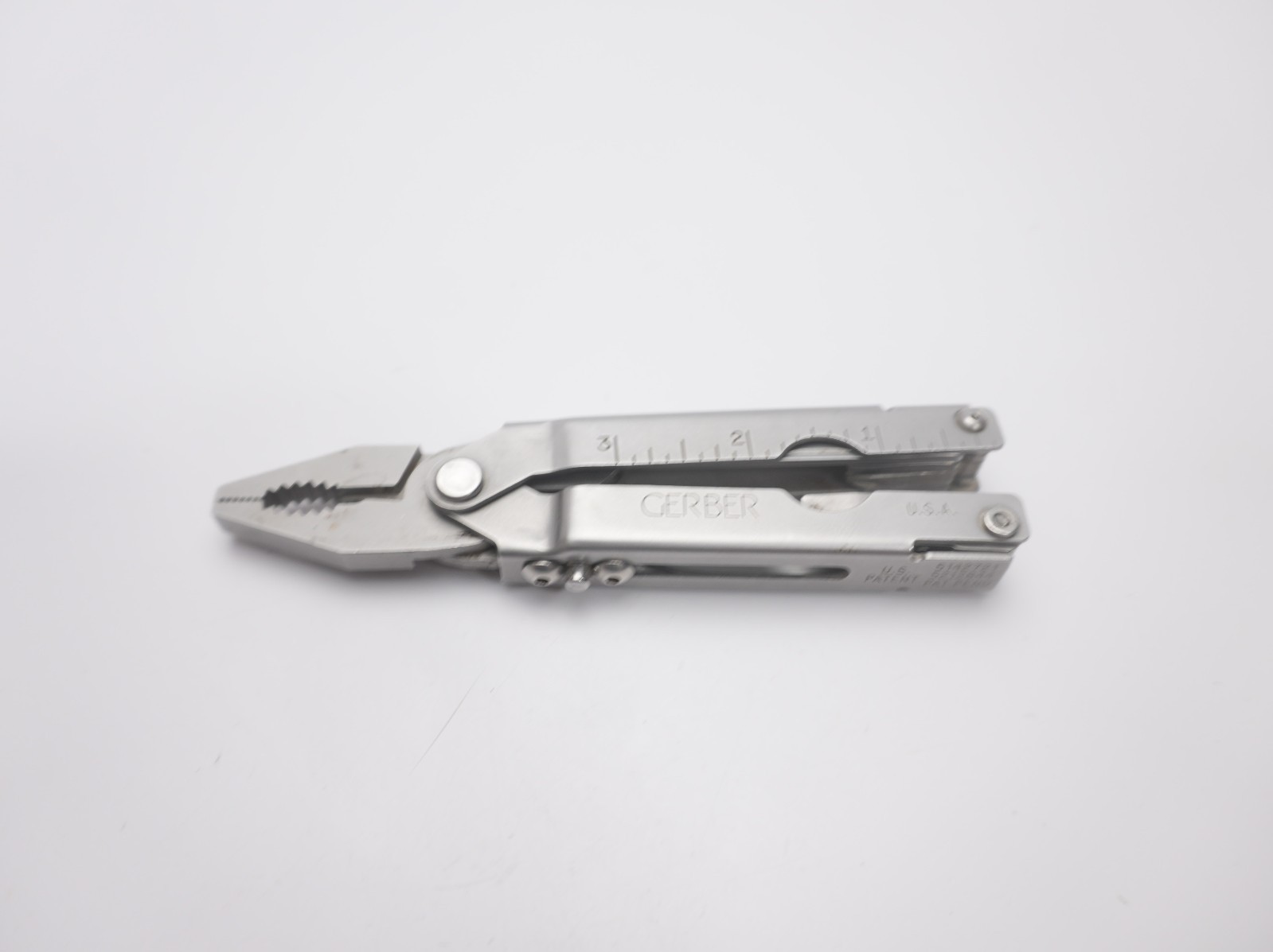 Vintage Gerber Multi Tool USA Blunt Nose Pliers Pat. 5142721 5212844 Stainless