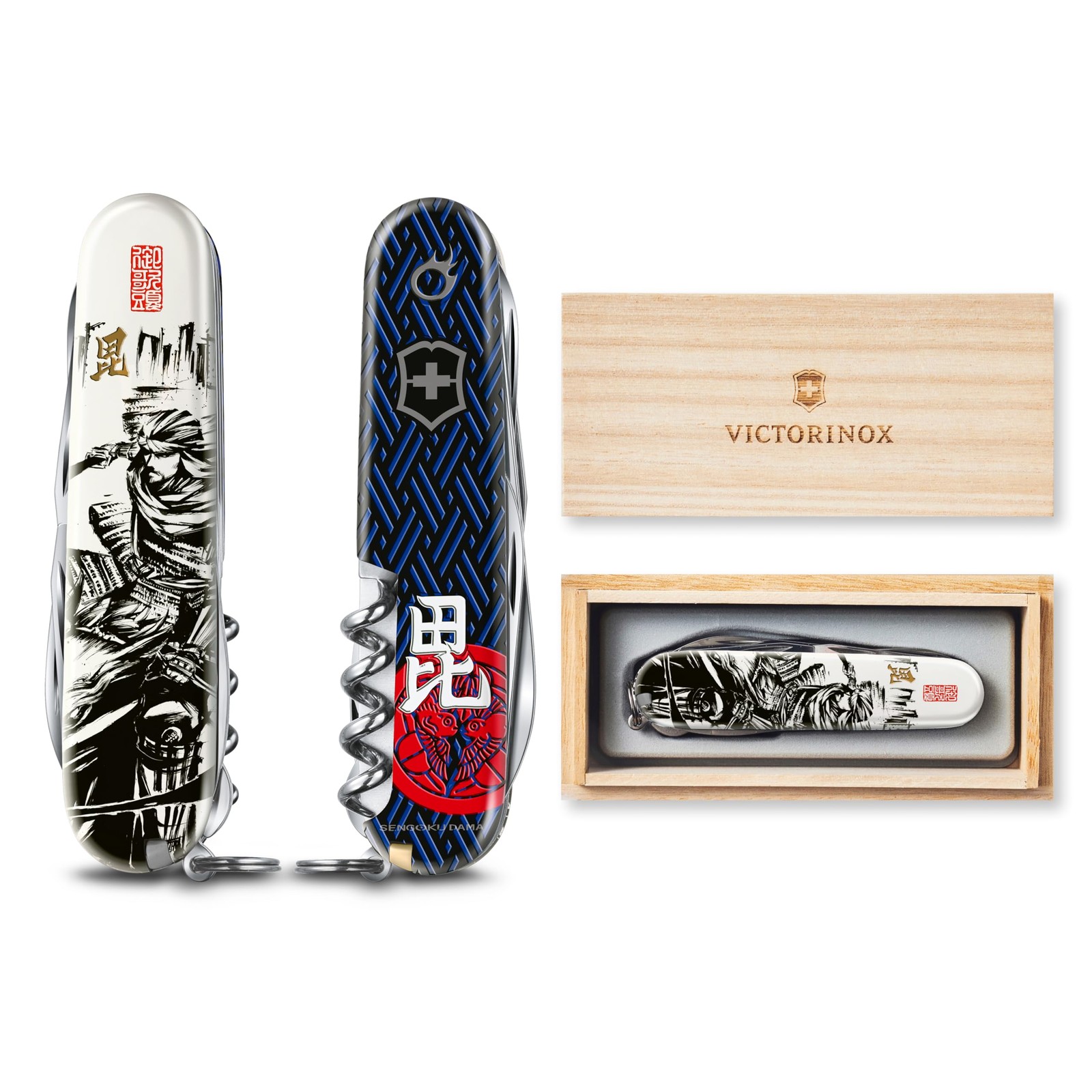 VICTORINOX Climber Sengoku Sumie Uesugi Kenshin Medium Multi Tool Knife japan