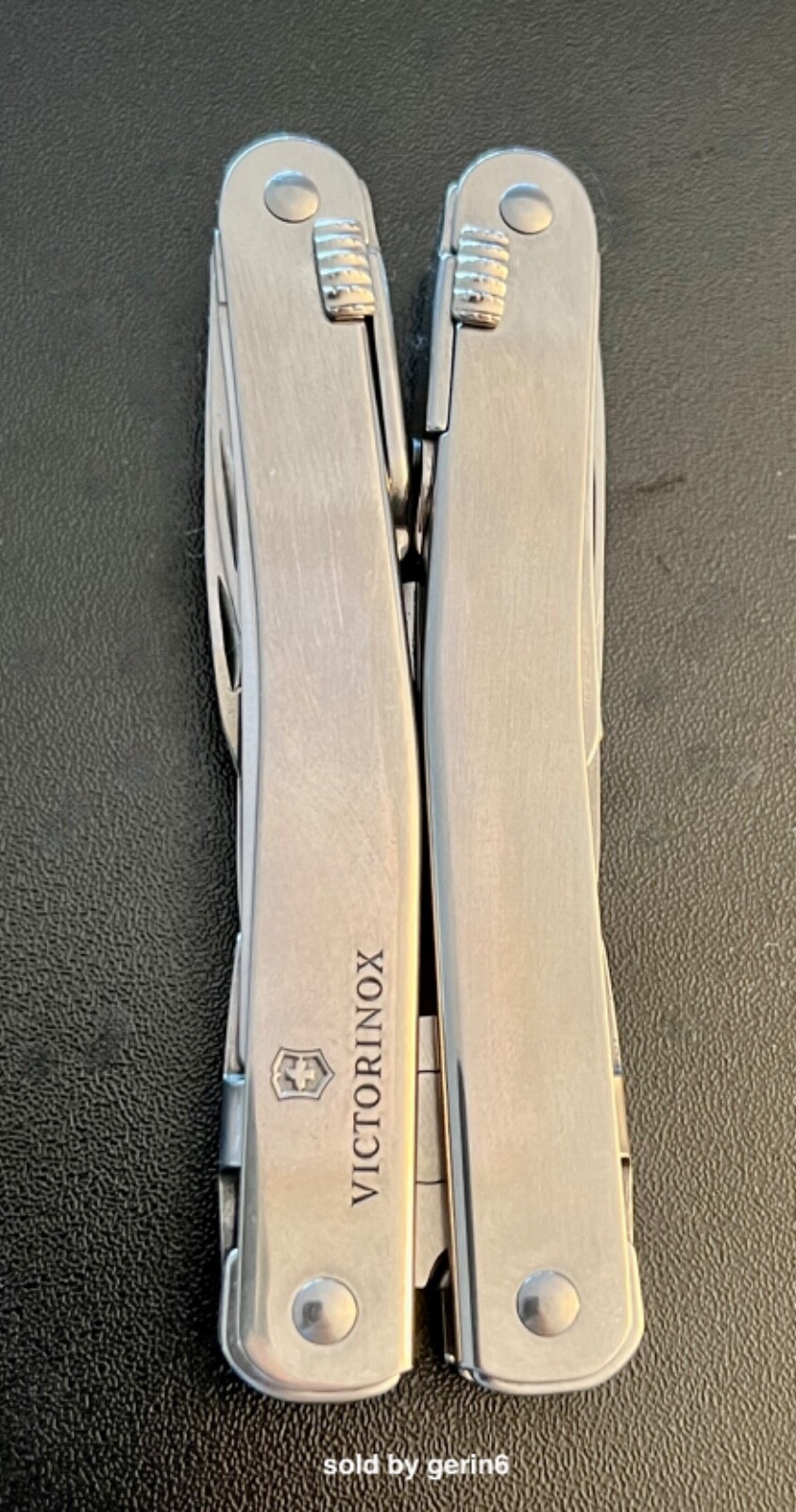Victorinox Swiss Army Knife, Swisstool With Brown Pouch 3.0224.L New In Box