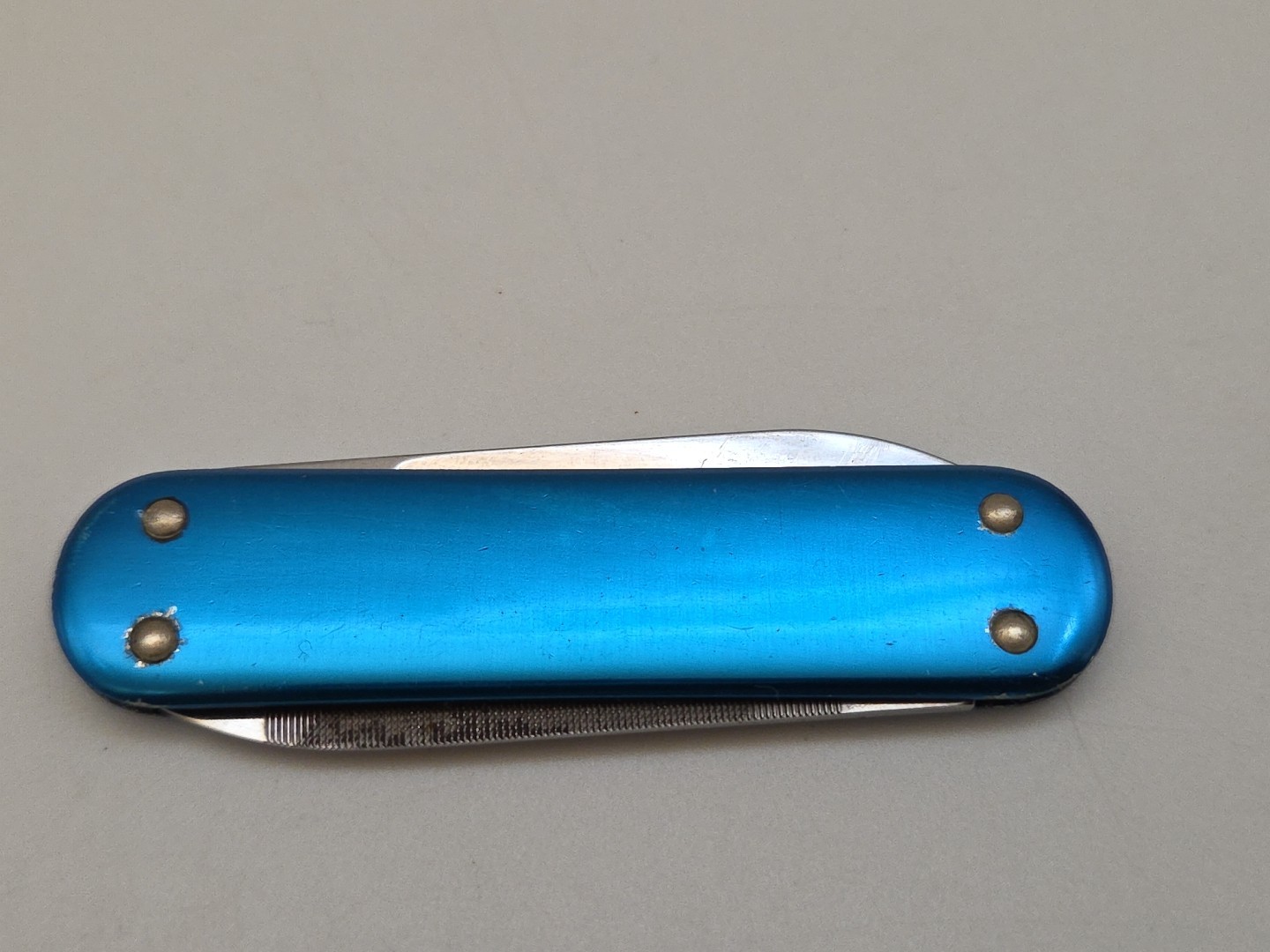 Pan American Airline Victorinox Blue Pocket Pal Folding Knife 2 SS Blades