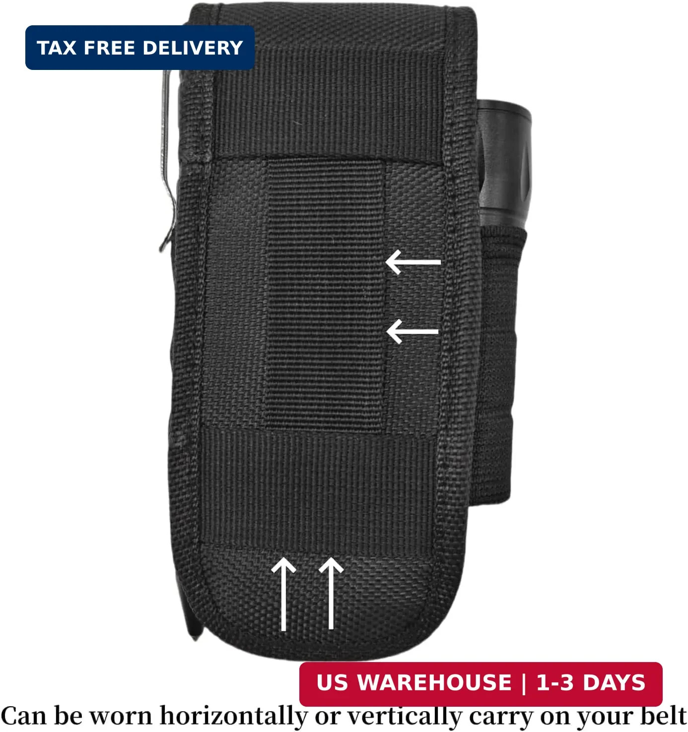 Multitool Nylon Sheath for Leatherman Gerber 4.5-5″ EDC Belt Loop Holster Pouch