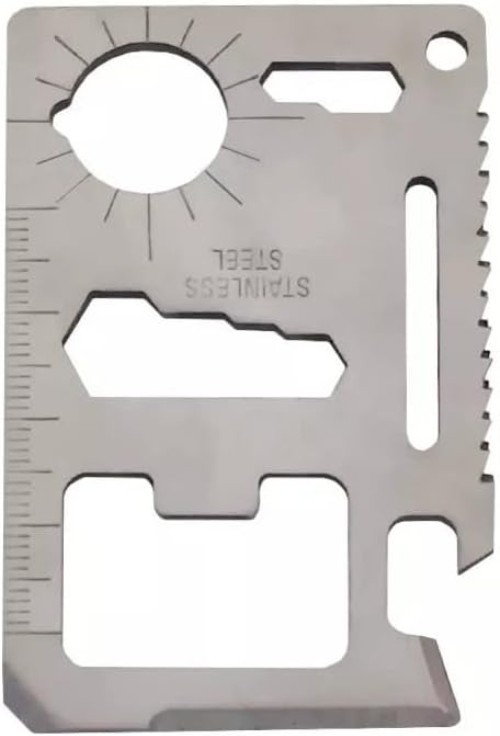Ultimate 11-in-1 Survival Tool: Pocket-Sized Multi-Tool for Outdoor Adventures