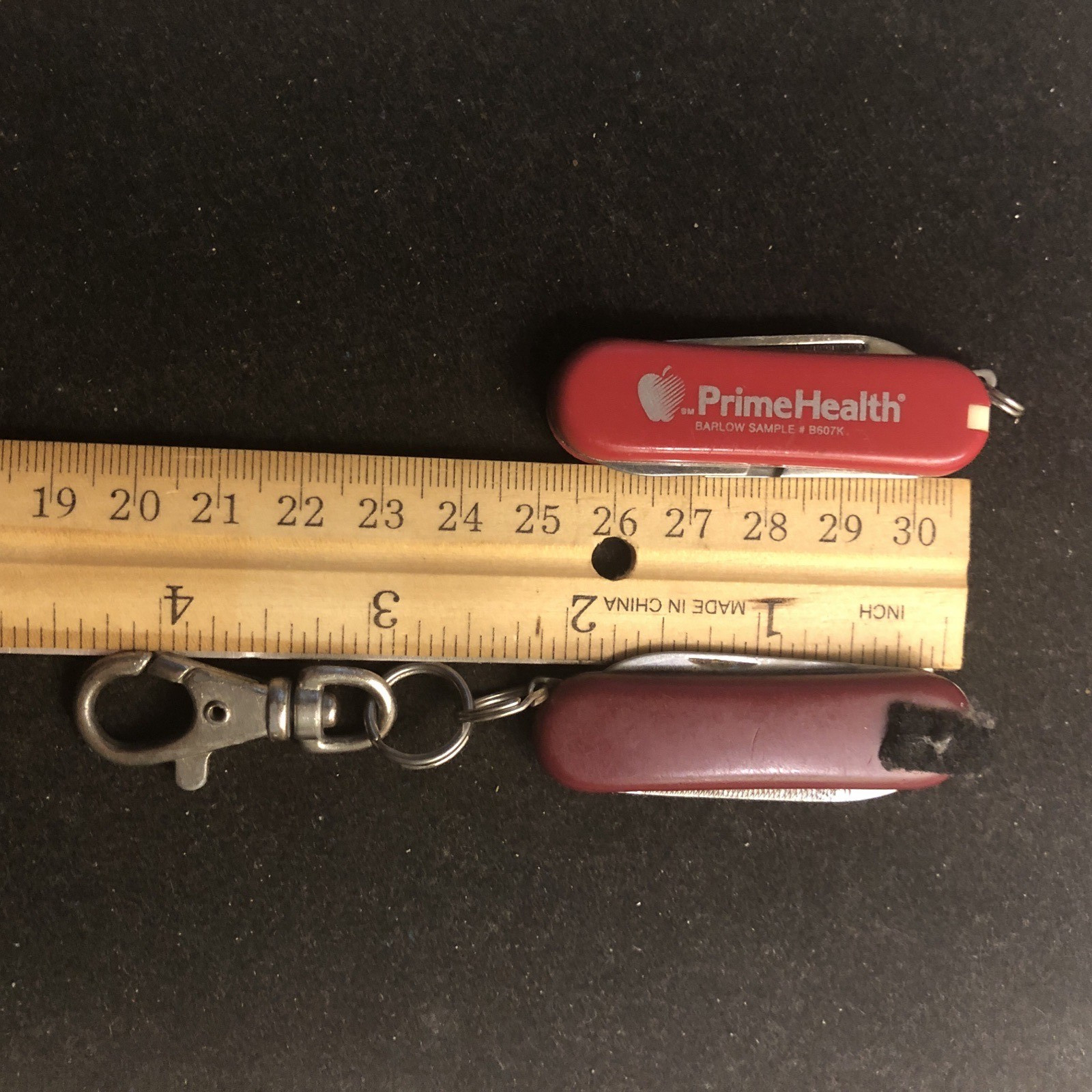Two Pocket Knives, Stainless Steel Blades, Tools, Nail Files, One w/scissors
