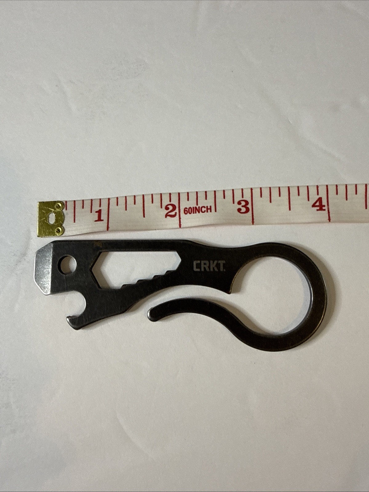 CRKT VIVA Multi-Tool and Bottle Opener Model 9130 Metal Flat Prybar Screwdriver