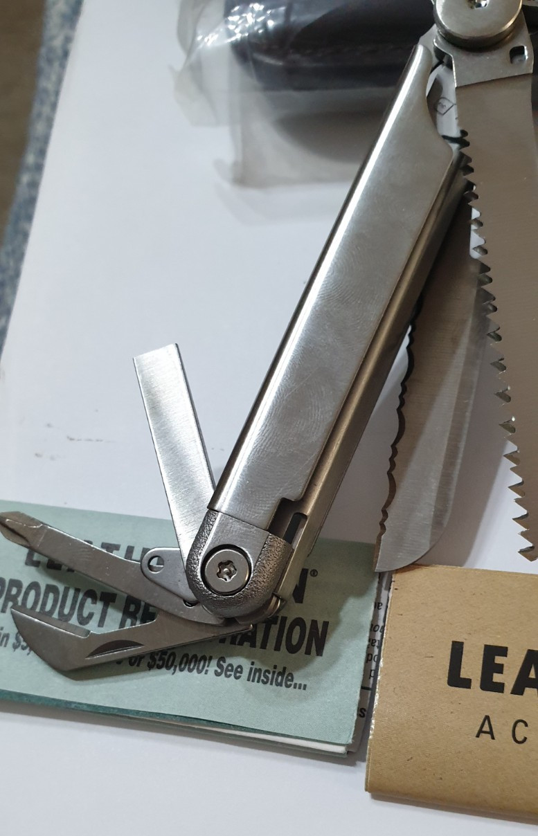 🔥🔥🔥 Leatherman Hybrid Multi Tool Pruner Shears Very Rare Retired New in Box
