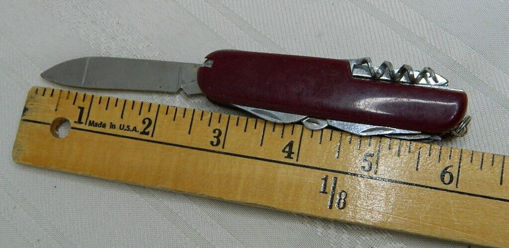 Multi Tool Pocket Knife 10 Tools in 1 6″ long including blade & handle Stainless
